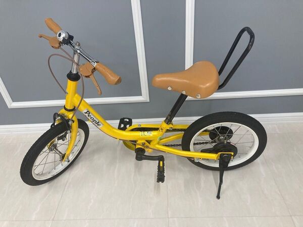 子供用 自転車 ケッターサイクル People キッズバイク 14インチ 限定カラー イエロー 美品 説明書有 ストライダー