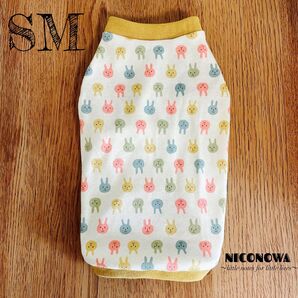 犬服 ハンドメイド うさぎ柄