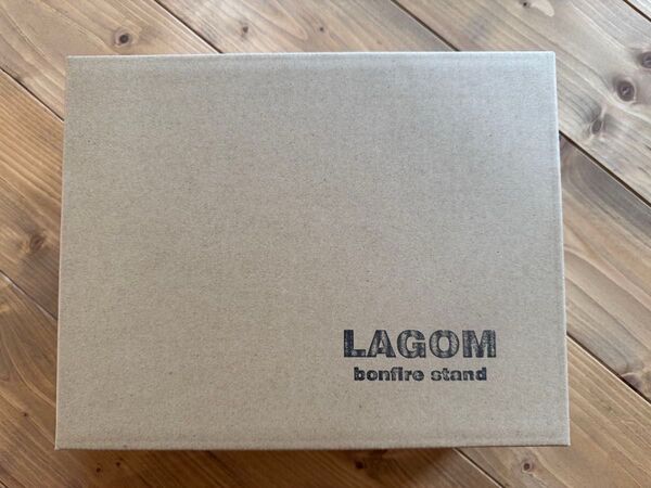 【新品未使用】LAGOM ラゴム 焚火台 焚き火台 wood stock ver. キャンプ ステンレス 軽量 コンパクト