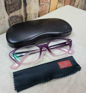 美品☆レイバン Ray-Ban RB5242A グラデーション 眼鏡 メガネ　フレーム サイドロゴ