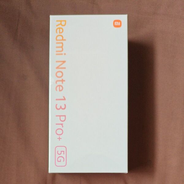 【新品未開封】 Xiaomi Redmi Note 13 Pro+ 5G ムーンライトホワイト 8GB+256GB SIMフリー