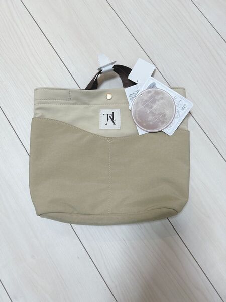 〈新品〉しまむら yumi ゆみ フラップポーチ バッグインポーチ ハンドバッグ