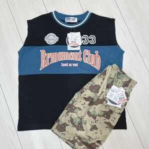 《新品》しまむら RRmoment ルルモーメント 2枚セット 130 キッズ