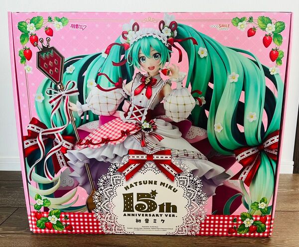 【新品未開封】初音ミク15thANNIVERSARY VER. 1/7スケールフィギュア グッドスマイルカンパニー