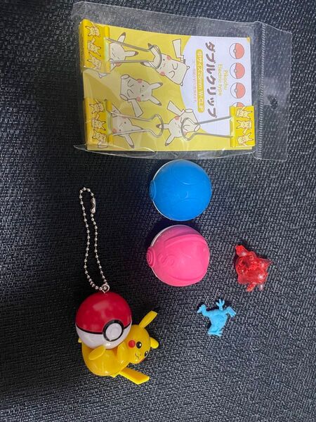 当時物 ポケモンまとめ売り フィギュア キーホルダー 消しゴム クリップ