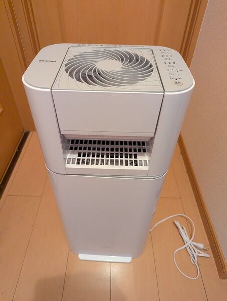 アイリスオーヤマ サーキュレーター衣類乾燥除湿機 IJD-150-WH
