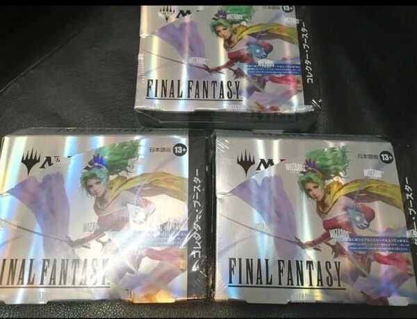 【即時配達】3BOX マジック:ザ・ギャザリング FINAL FANTASY コレクター・ブースター 日本語版