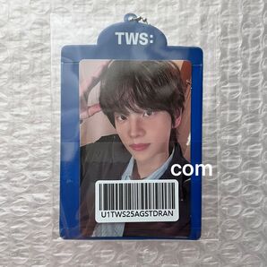 シニュ TWS TRY WITH US トレカ トレカケース セットweverse global 新品未開封 フォトカード