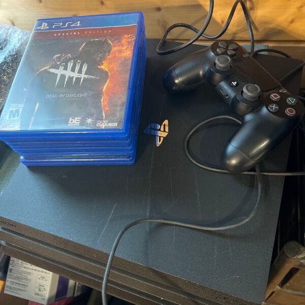 ps4 pro 本体 ゲームソフト5タイトル セット