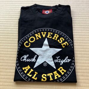CONVERSE ALL STAR プリントTシャツ 黒 ブラック