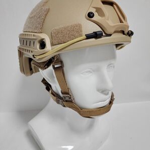 NIJ IIIA レベル3A 防弾ヘルメット TAN 55~62cm 新品未使用
