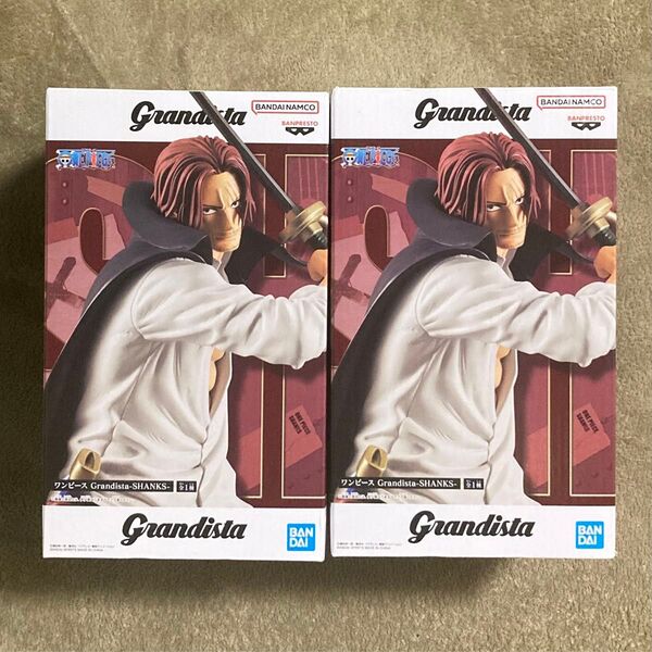 ワンピース Grandista-SHANKS- ONE PIECE シャンクス フィギュア 2体セット