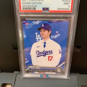 大谷翔平 Topps PSA9 ドジャース