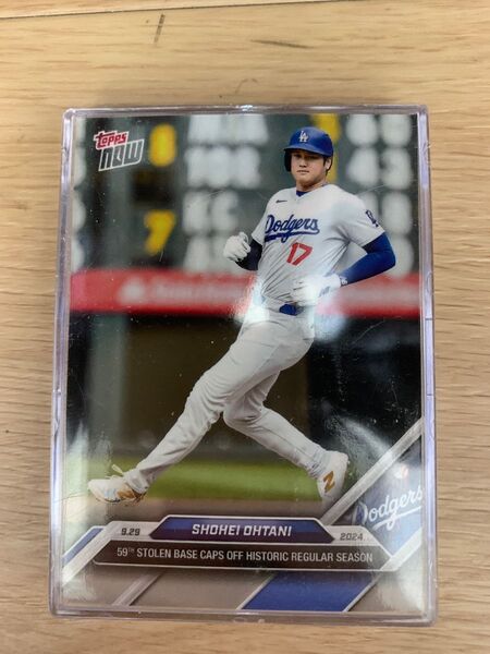 大谷翔平 ドジャース Topps now Dodgers SHOHEI OHTANI カード topps MLB