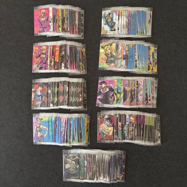 ジョジョの奇妙な冒険 ウエハース カード 全224種 コンプリートセット