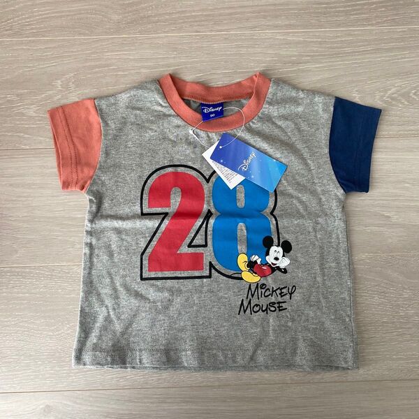 しまむら ミッキー 半袖Tシャツ 子供服 Tシャツ 90 新品・未使用 綿100%