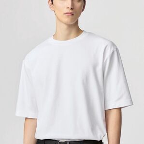 エアリズムコットンオーバーサイズTシャツ