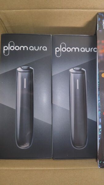 2台セット Ploom プルームオーラ ジェットブラック 未使用 未開封