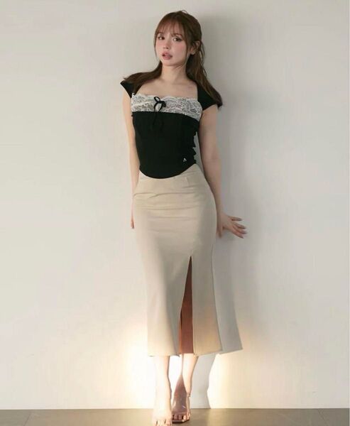 アンドマリー andmary Pamela set up セットアップ ブラック