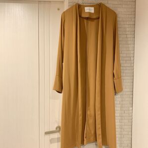 A DAY IN THE LIFE ユナイテッドアローズ 薄手コート ベルト付 ロングカーディガン 美品