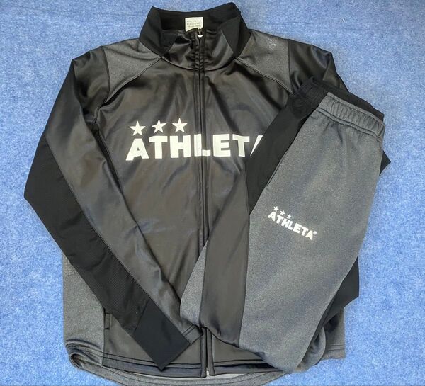 アスレタ ATHLETA ジャージ 上下 セットアップ サッカー トレーニングウェア トラックジャケット