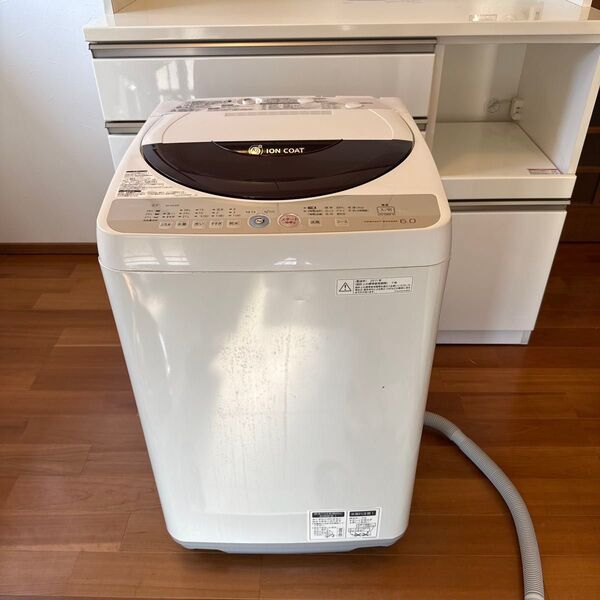 SHARP 洗濯機 ES-GE60K 2011年製