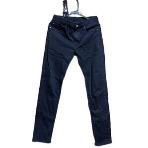 GU メンズ スキーパンツ 黒 ブラック 28 美品 ジーンズ
