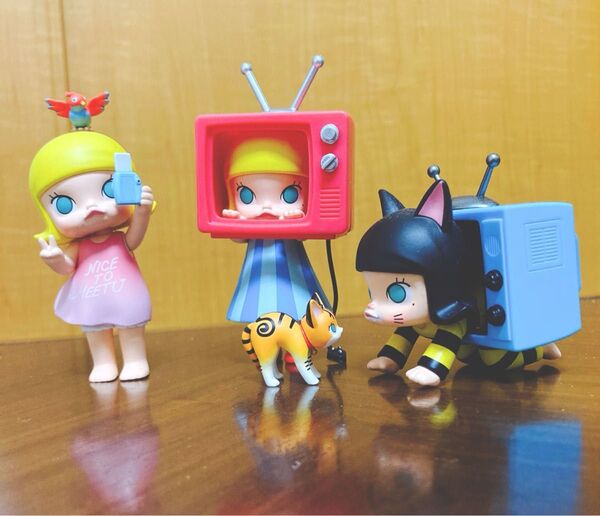 POP MART Molly フィギュア 3個セット