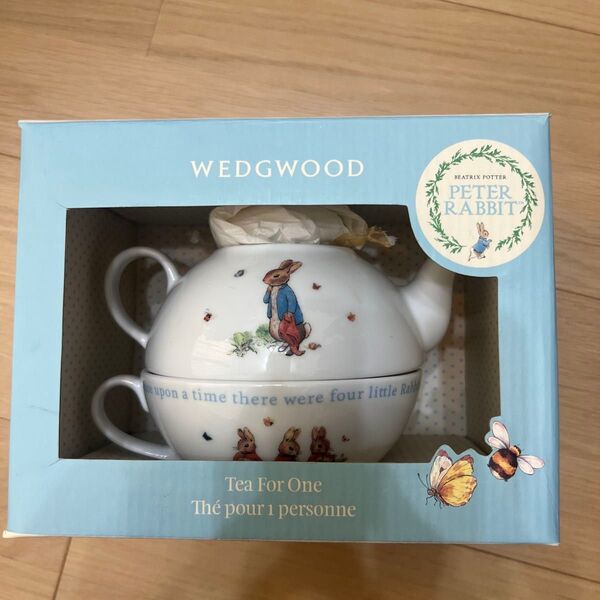 ウエッジウッド Tea For One ピーターラビット マグカップ ティーポット セット ティーカップ