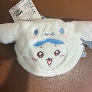 ちいかわ サンリオ コラボ ポシェット ショルダーバッグ ポーチ ハチワレ シナモンロール うさぎ モモンガ キティ 着ぐるみ