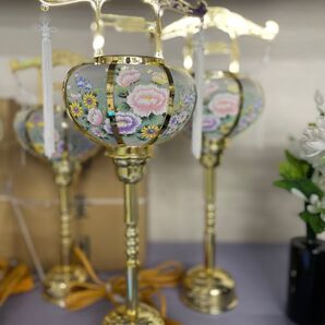 特大 43cm ぼんぼり 雪洞 盆提灯 仏具 お雛様 霊前灯 燈籠 ひな人形 初盆 神従 供花