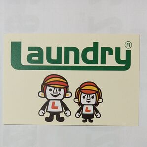 Laundry ランドリー ポストカード 新品未使用 クーポン割引きできます
