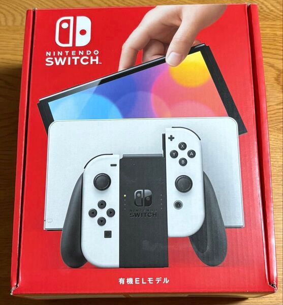 中古美品 Nintendo Switch 有機ELモデル ホワイト 付属品欠品なし・完品
