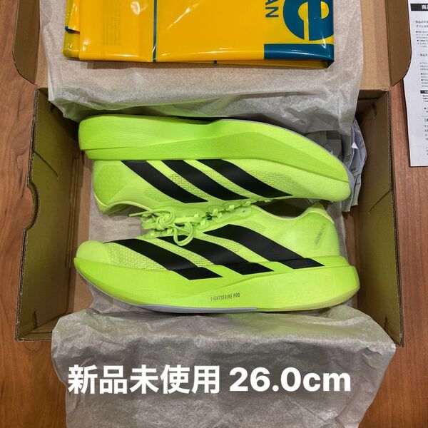 新品 アディダス ADIDAS adizero Evo SL M JR3416 26cm