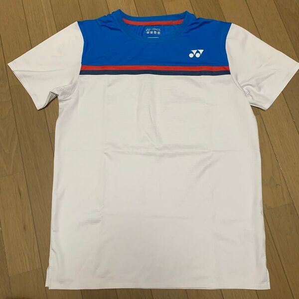 YONEX ヨネックス ゲームシャツ テニス バドミントン ウェア 半袖 ブルー ユニフォーム L