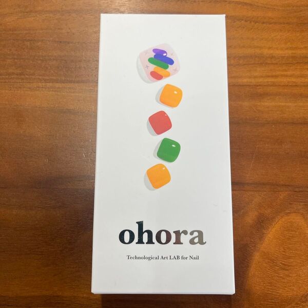 新品未開封品 ohora ジェルネイルシール セミキュアジェル レインボー