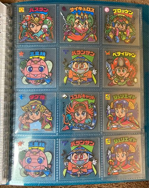 当時物 ビックリマン サイキュロス 12枚セット 旧ビックリマン