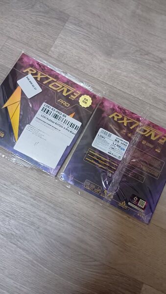黒40度/2.1 RXTON3省チーム特製 裏ラバー 1枚