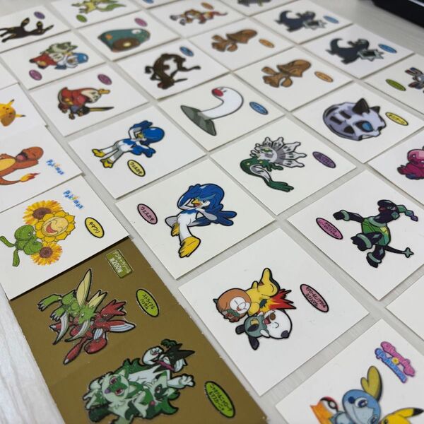 ポケモンパン シールセット デコキャラシール
