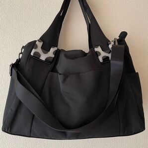 【美品】ear papillonner 2way ショルダーバッグ トートバッグ