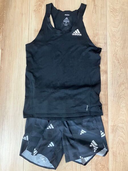 【セット販売】adidas シングレットM パンツS メンズ