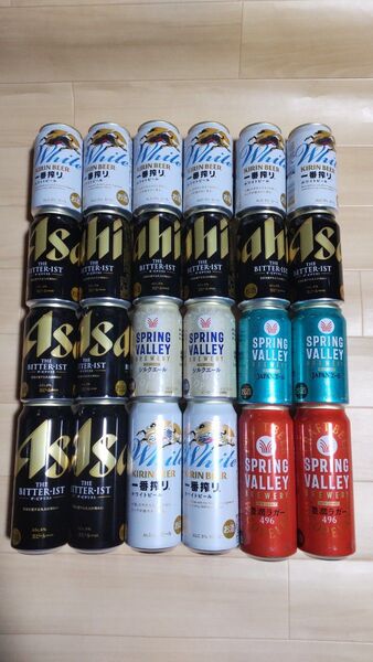 ビール ビタリスト 一番搾りホワイトビール スプリングバレー 350ml缶 500ml缶 詰め合わせ 計24本