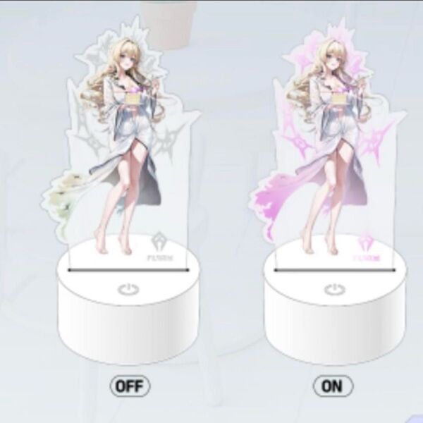 勝利の女神 NIKKE 韓国 デザート39コラボクラウン アクリルスタンド ムードライト カード セット
