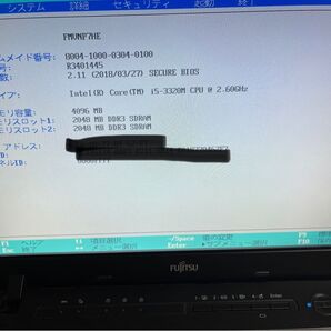 LIFEBOOK P772/F FMVNP7HE 2013年 5月ブランド:富士通 FMV