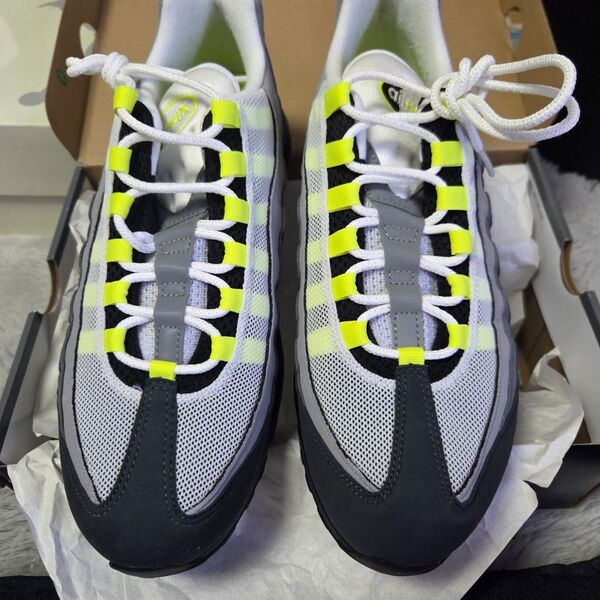 【極美品】Nike Air Max 95 OG "Neon Yellow" (2020) 29cm