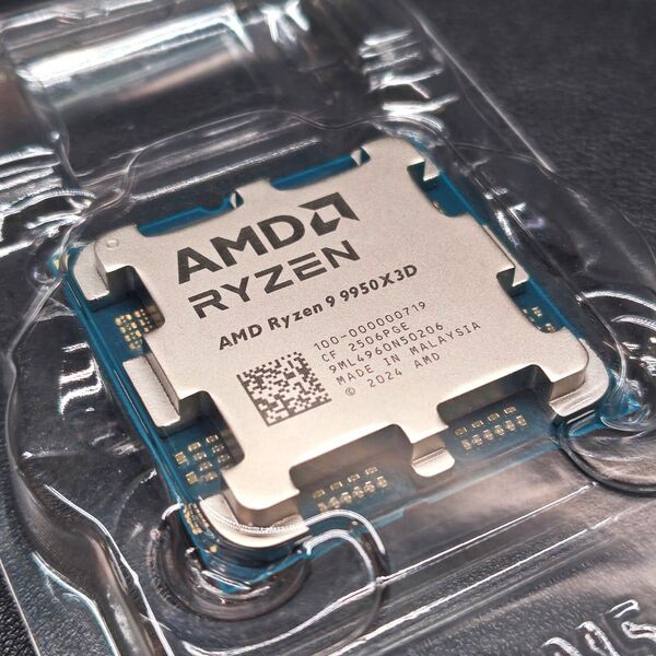 【新品未使用】AMD RYZEN 9 9950X3D バルク品 CPU ライゼン PCパーツ 0206