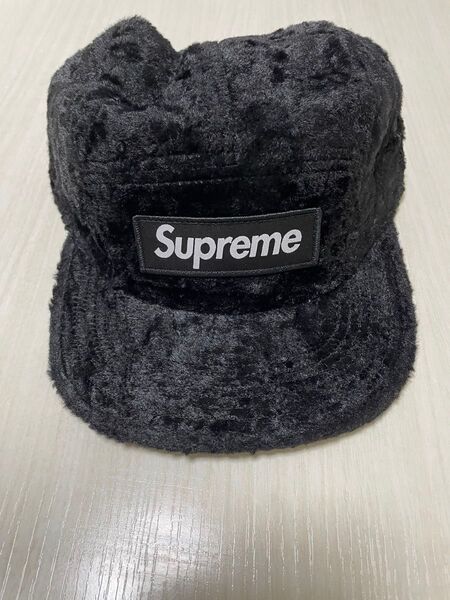 国内正規新品 Supreme x GOODENOUGH Crushed Rayon Camp Cap Black 黒