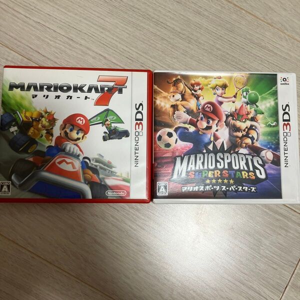 ニンテンドー3DSソフト 2本セット マリオカート7 マリオスポーツ