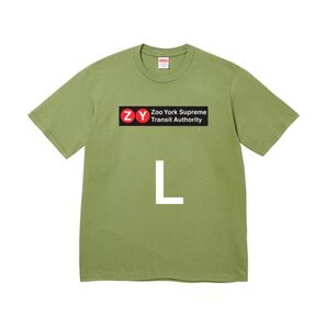 Supreme x Zoo York Transit Tee Moss L