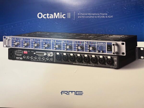 RME OctamicⅡマイクプリアンプ